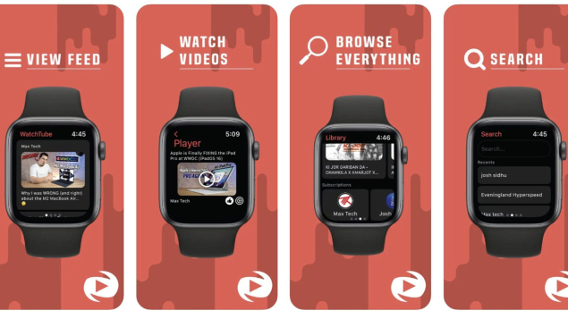 Đã có thể xem video Youtube ngay trên Apple Watch